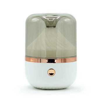 Urban Aroma Diffúzor Fehér és Bronz - USB - Színváltós