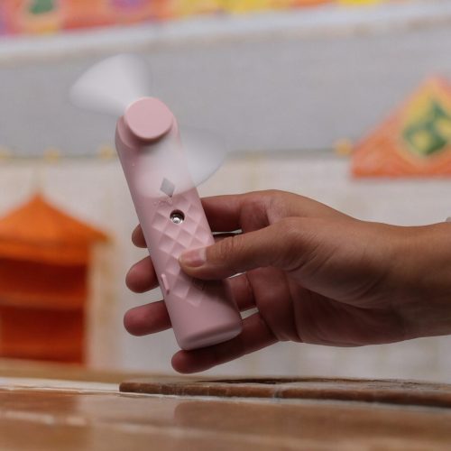 Pink Nano Mist – USB-s Hordozható Arcpárásító és Ventilátor
