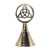 Triquetra Oltári Sárgaréz Csengő – Az Örökkévalóság Hangja (10,5 cm)