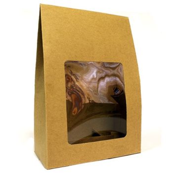 1x Nagy Ablakos Ajándékdoboz - 24x16x8cm