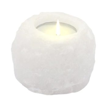 Himalájai Kristálysó Mécsestartó (600-800g) 