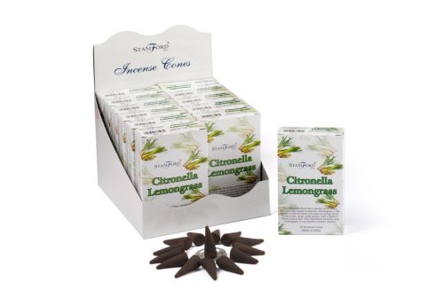 Citronella és Citromfű Füstölőkúpok 