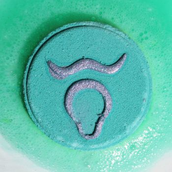 Zodiákus Fürdőpezsgő korong  Horoszkóppal- Bika